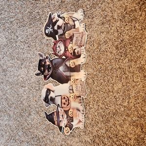 Halloween Cat & Dog Magnet